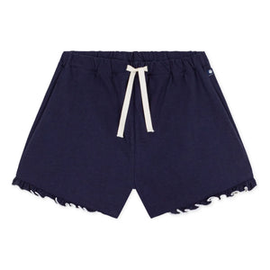 Petit Bateau – Volant-Short | Nachtblau