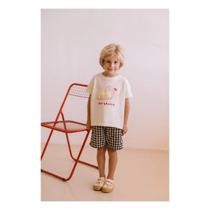 Studio Bohème - Essential Bio-Baumwoll Butter Dish T-Shirt | Ecru