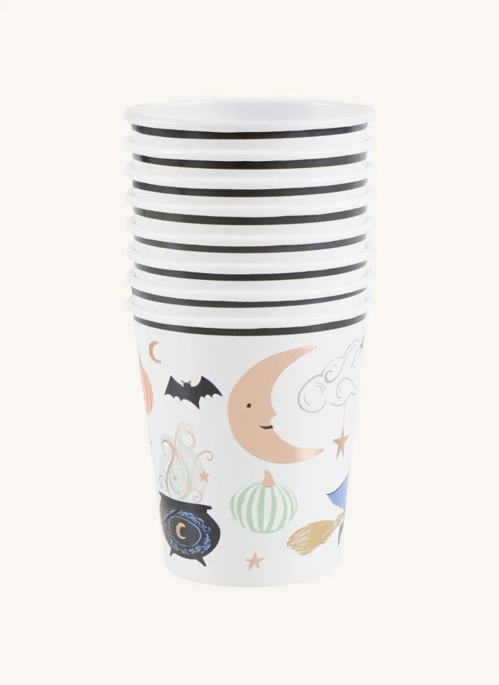 Meri Meri - Halloween Becher - 8er Set