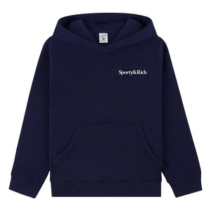 Sporty & Rich - Tennis-Hoodie | Marineblau