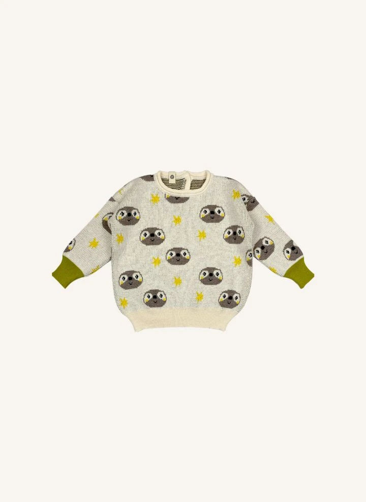 Bayiri - Cosmic Bio-Baumwollpullover | Ecru