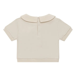 Donsje - Dientje Poussin Molton T-Shirt | Ecru