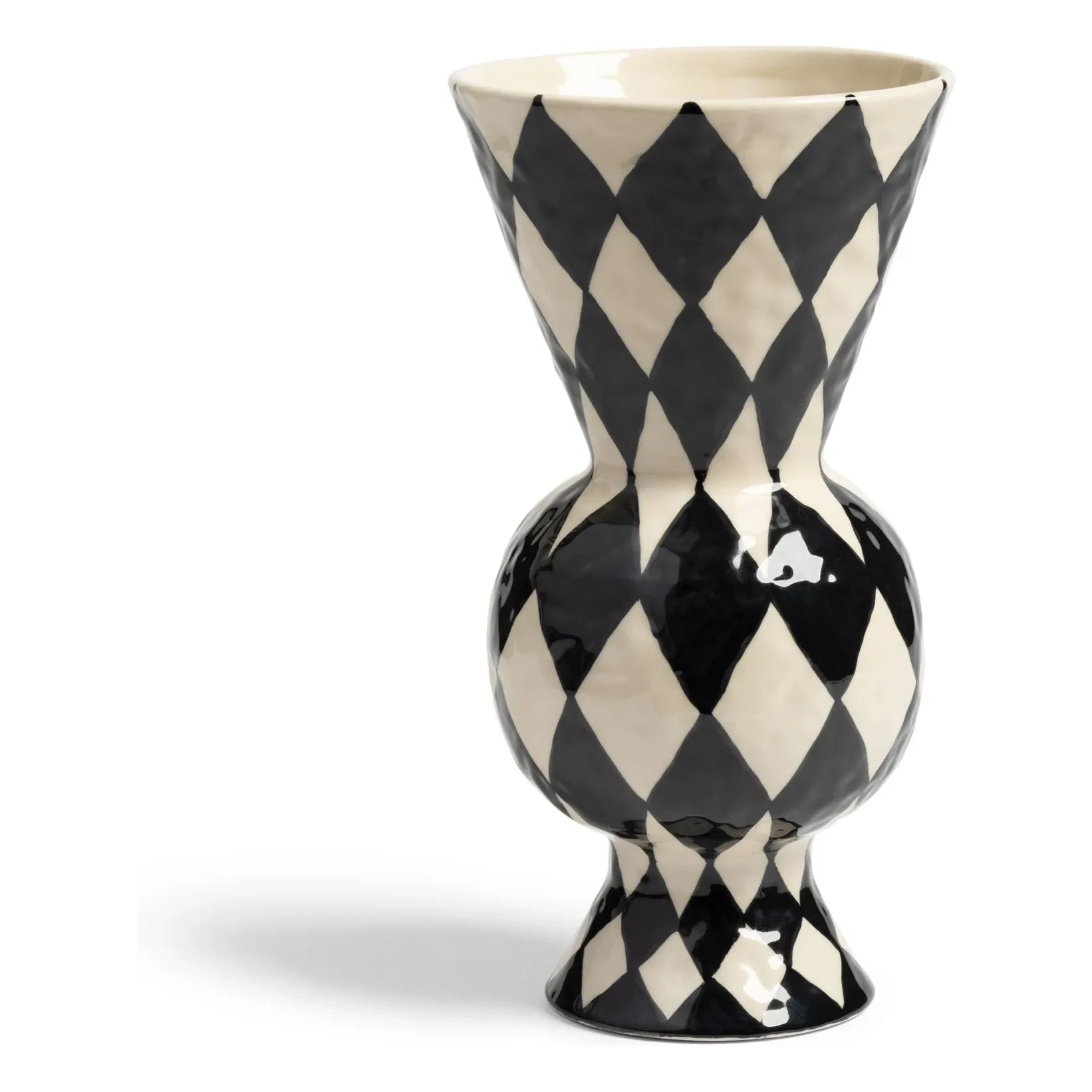 &Klevering - Rombik Vase | Schwarz