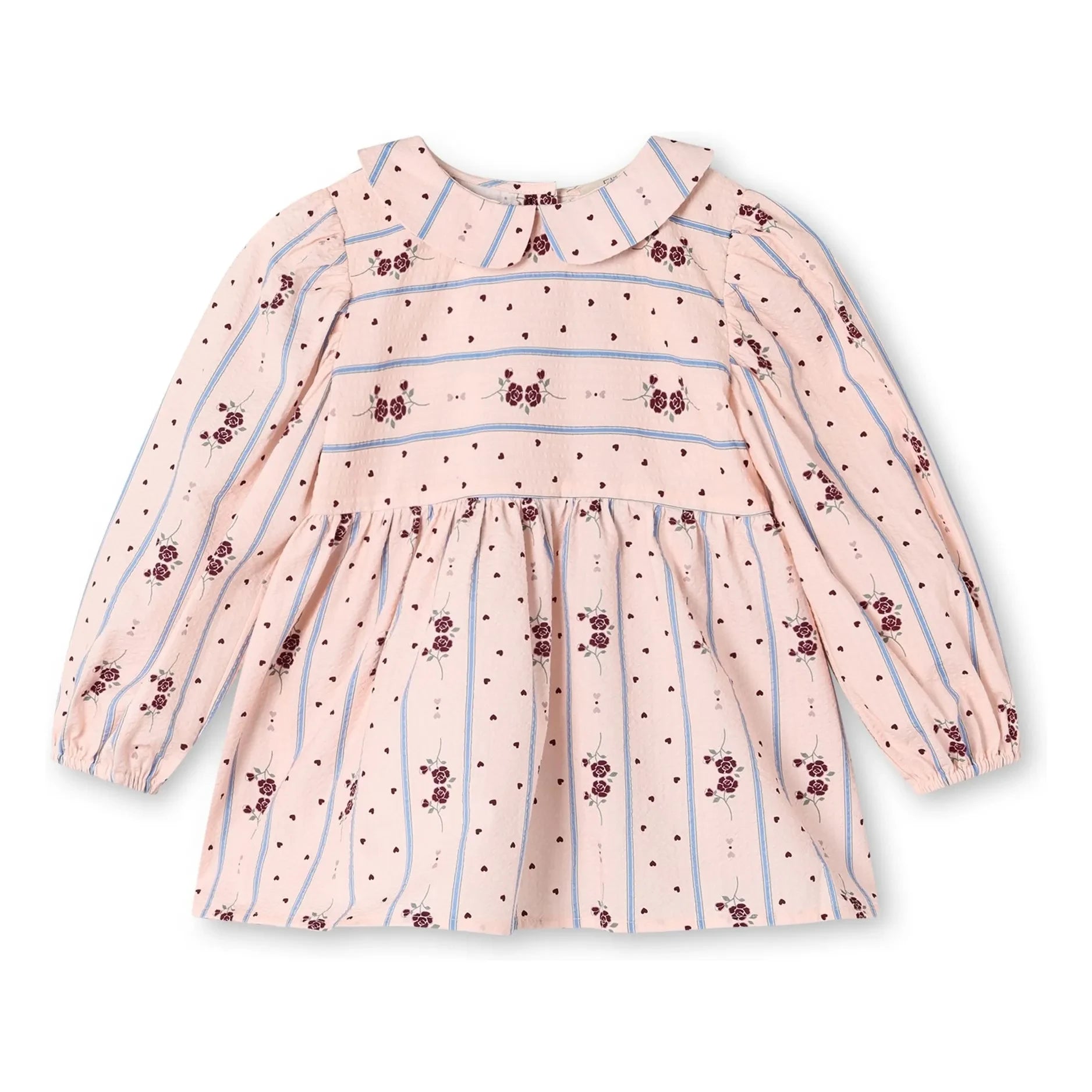 Fliink - Rosa | Dove Bluse mit Blumenmuster