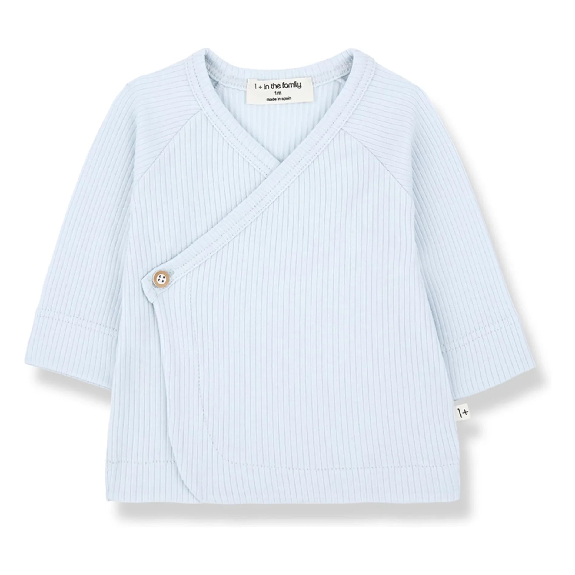 1+ in the family - Elodie Cord-T-Shirt | Hellblau