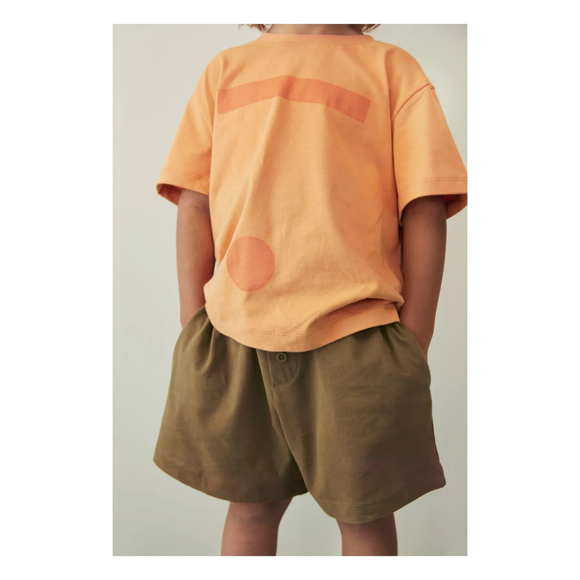 Gray Label - Logo T-Shirt Bio-Baumwolle | Aprikose