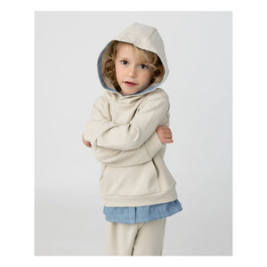Donsje - Lirian Kapuzenpullover aus Bio-Baumwolle | Ecru