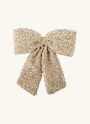Bloomingville - Ruby Bow Weihnachtsdekoration | Beige