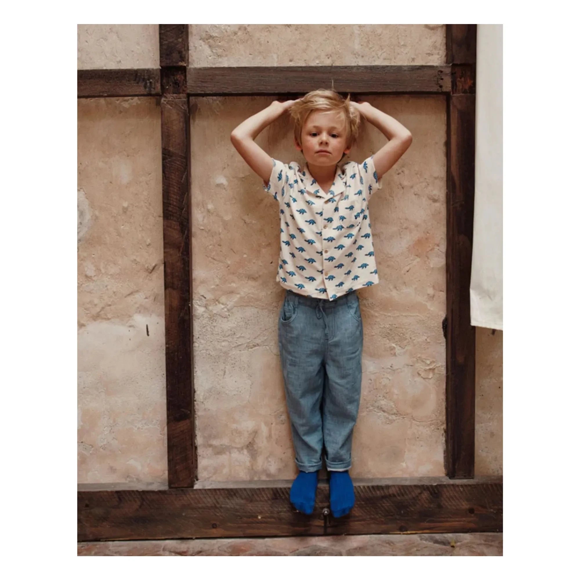Emile et Ida - Blaue Chambray Hose