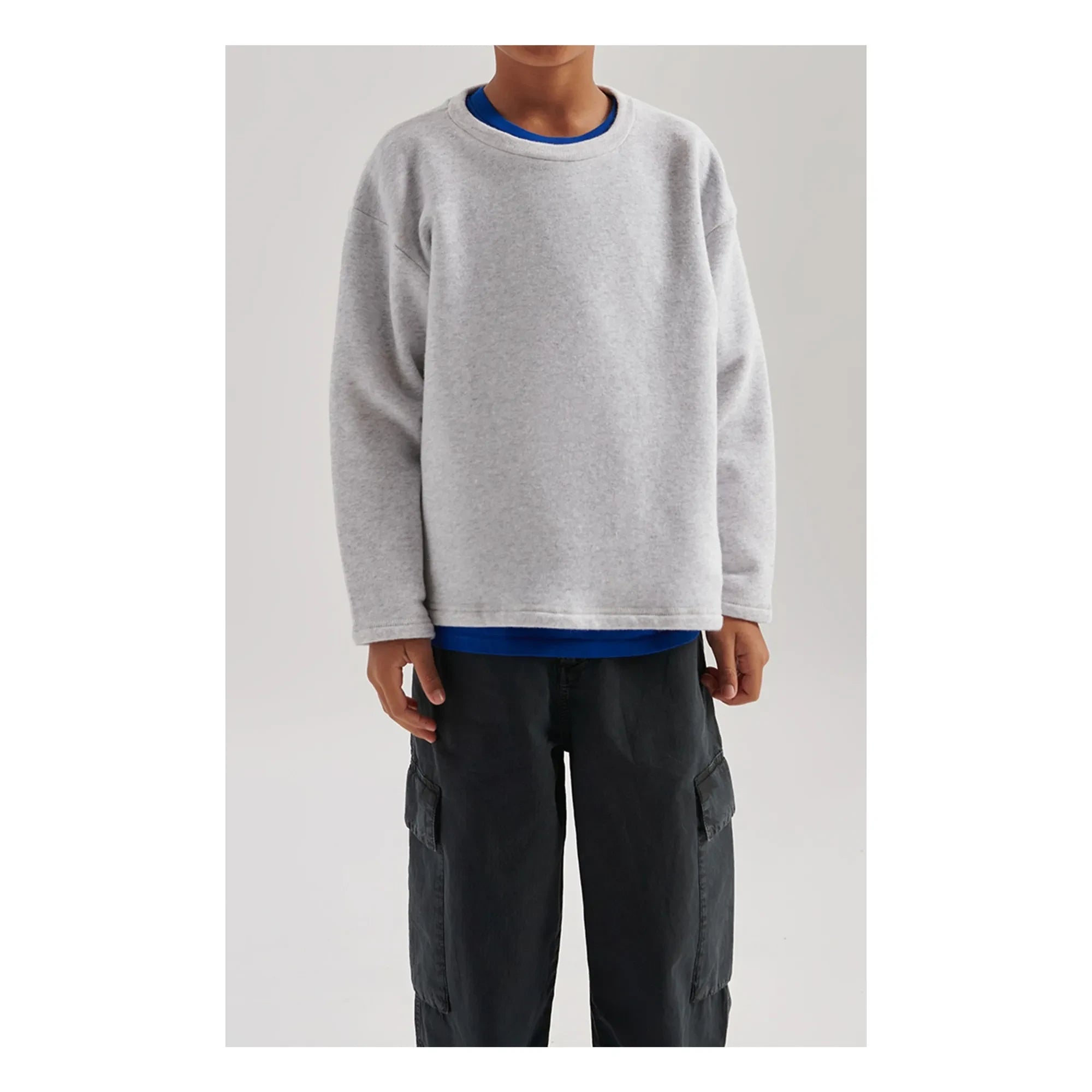 American Vintage - Atubay Sweatshirt | meliertes Weiß