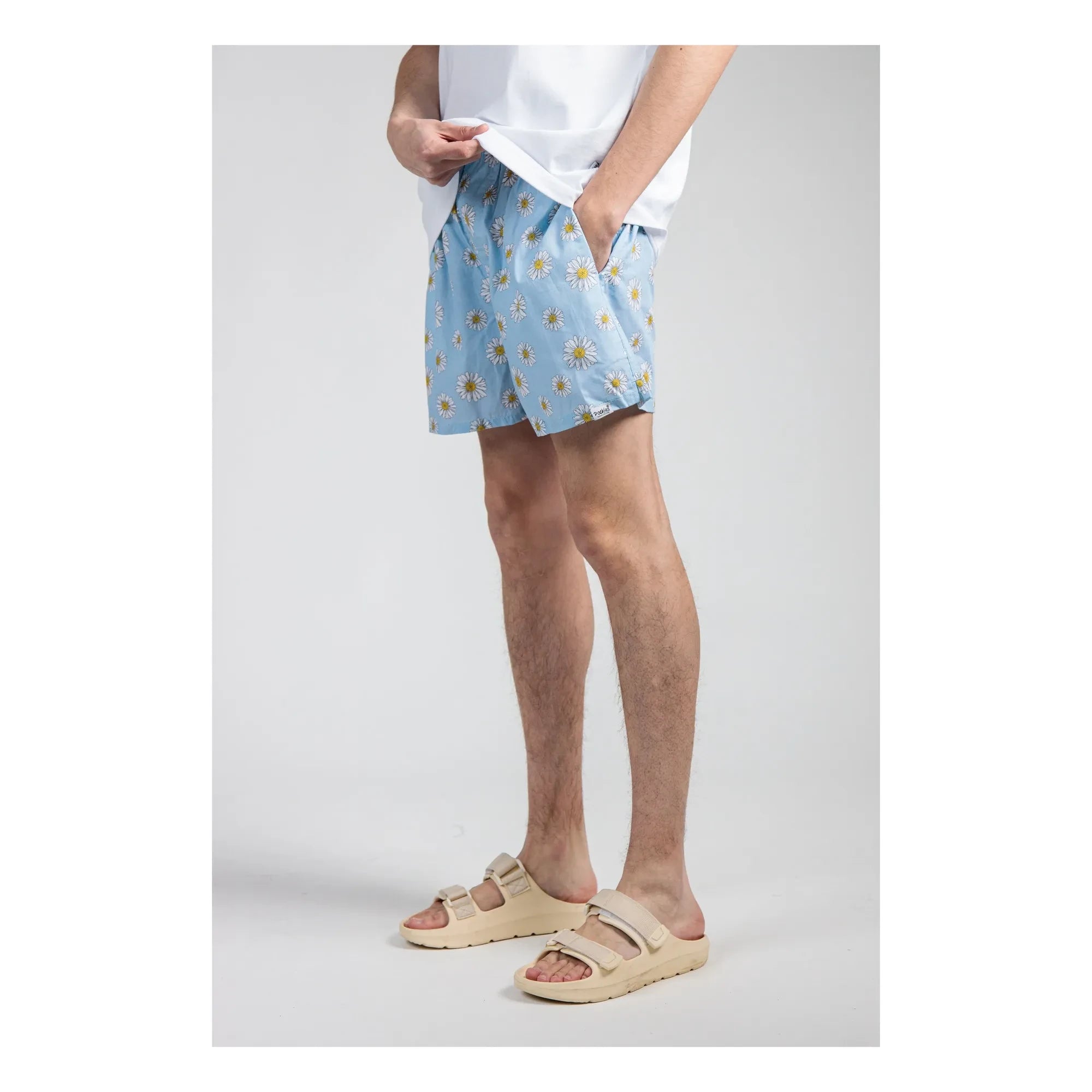 Pockies - Boxershorts Blaue Blumen | Blau
