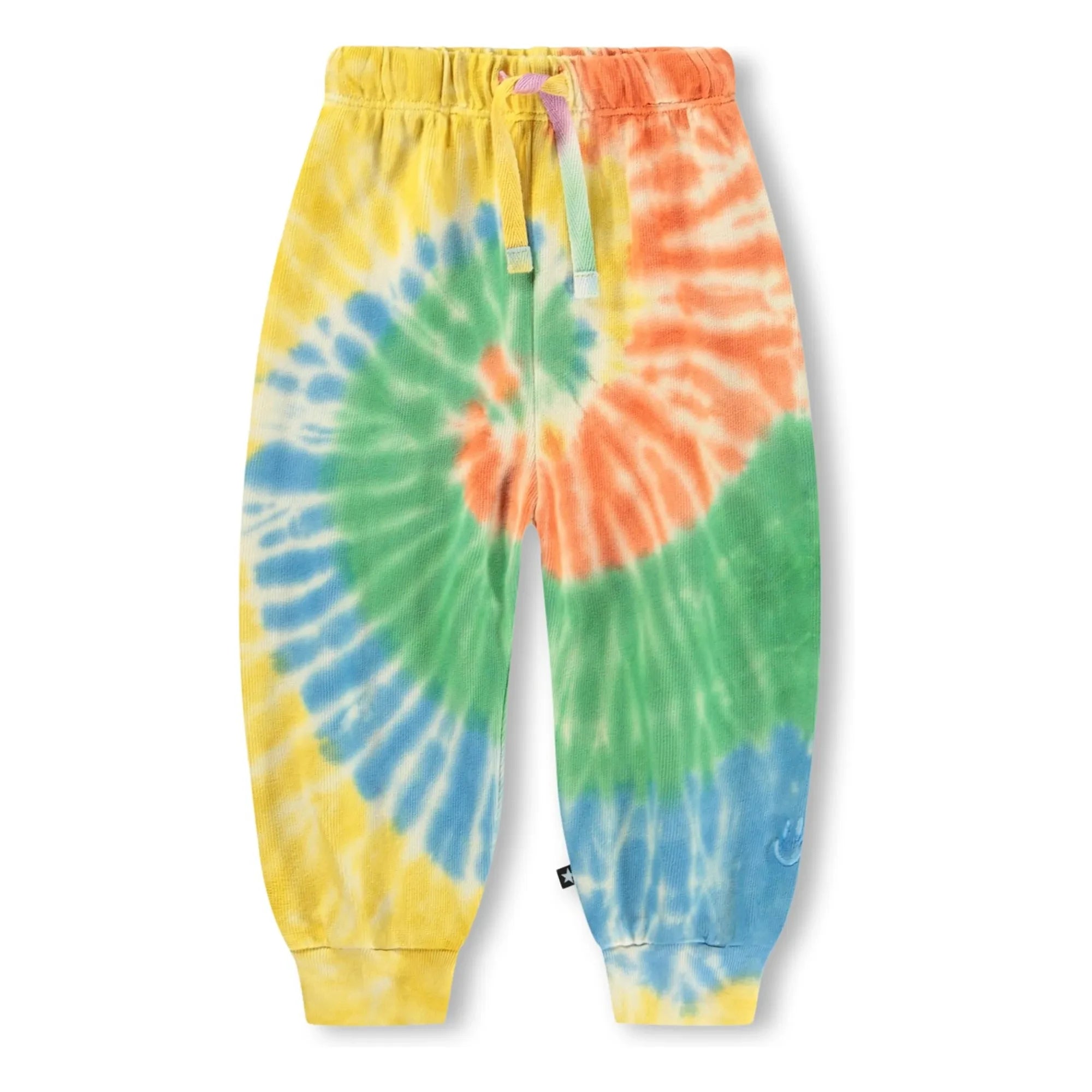 Molo - Simeon Batik bedruckte Bio-Baumwolle Jogger | Gelb