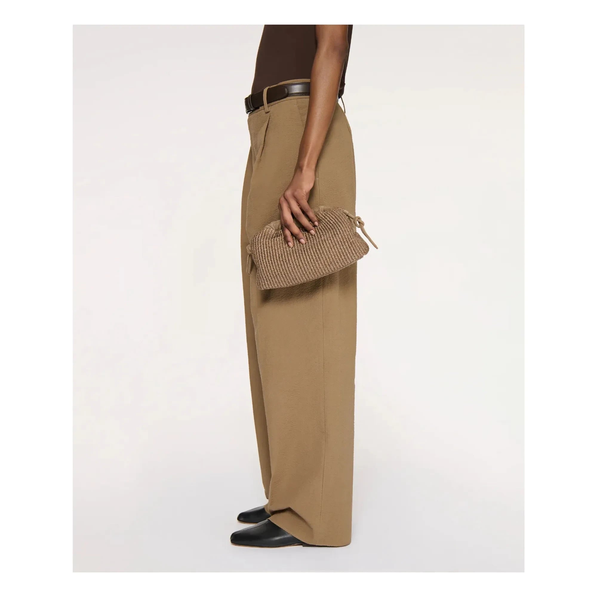 Mansur Gavriel - Cloud Clutch çanta | Taupe kahverengi