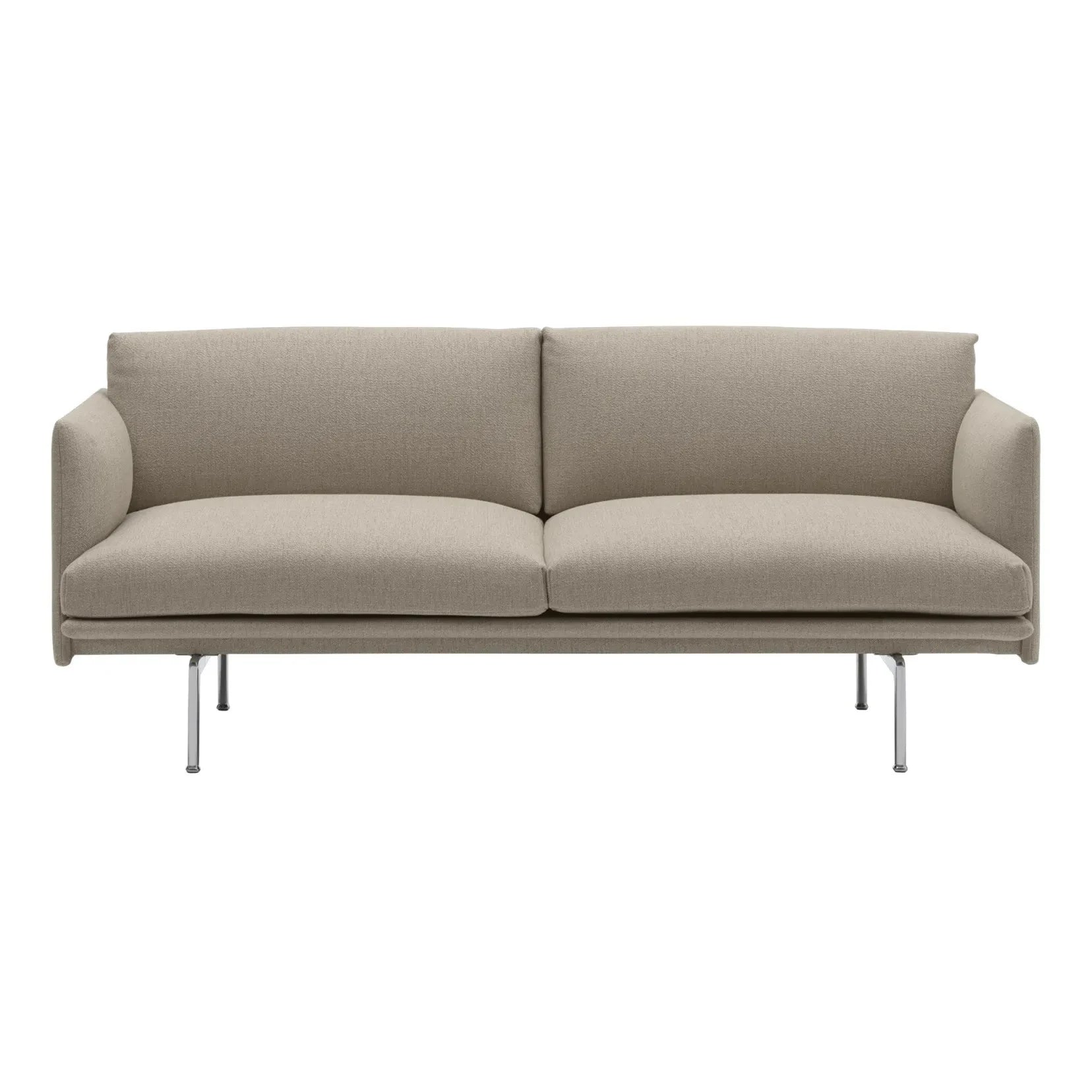 Muuto - Outline Sofa, 2-Sitzer | Sand
