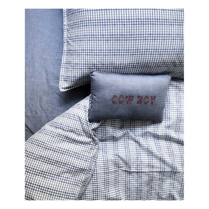 Editions Aimable - Doris fitted çarşaflar | Mavi Chambray