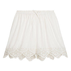 Louise Misha - Boxi Shorts aus Bio-Baumwolle | Weiß