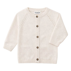 Lililotte - Victoria Mini Bio-Baumwoll-Cardigan | Ecru