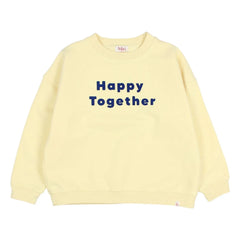 Búho - Happy Together Bio-Baumwoll-Sweatshirt | Gelb