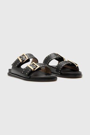 AllSaints Magda Stud Sandal Deri Terlik