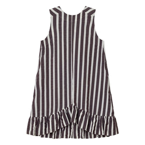 Dr Bloom - Cocomero Stripes Kleid | Aubergine