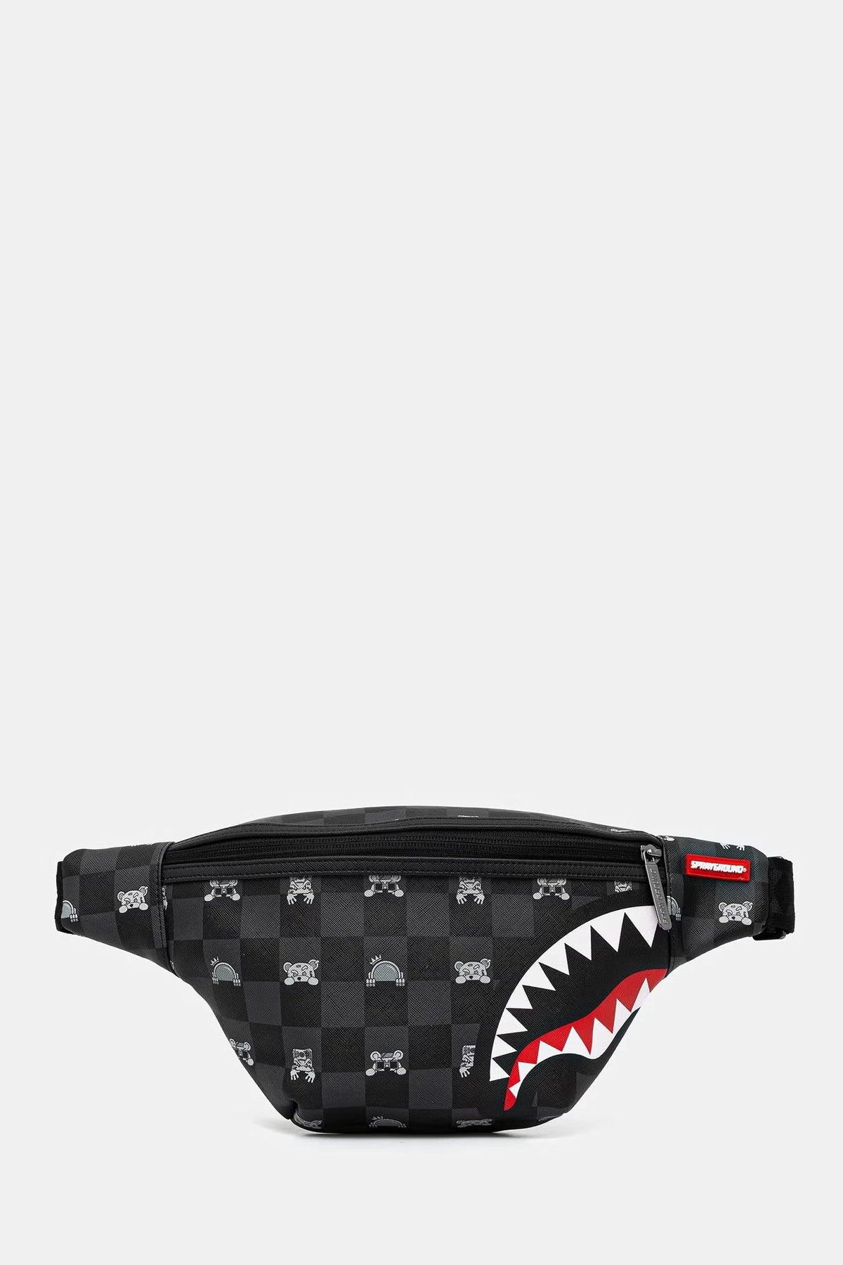 Sprayground - Schwarze Kunstleder-Bauchtasche 910B8912NSZ