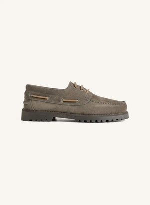 Garment Project - Ollie Wildleder Bootsschuhe | Dunkelgrau