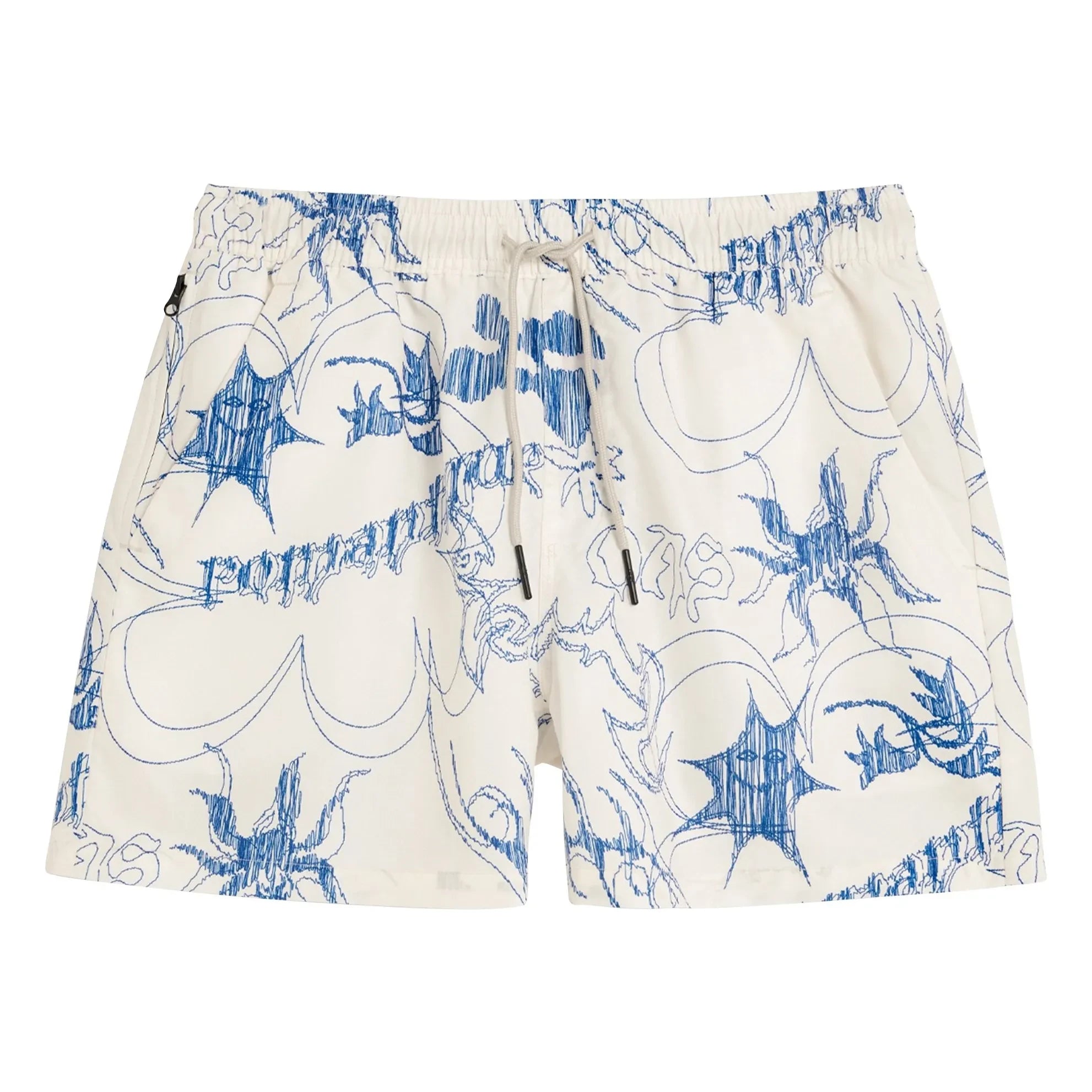 OAS – Romantische Badeshorts | Blau