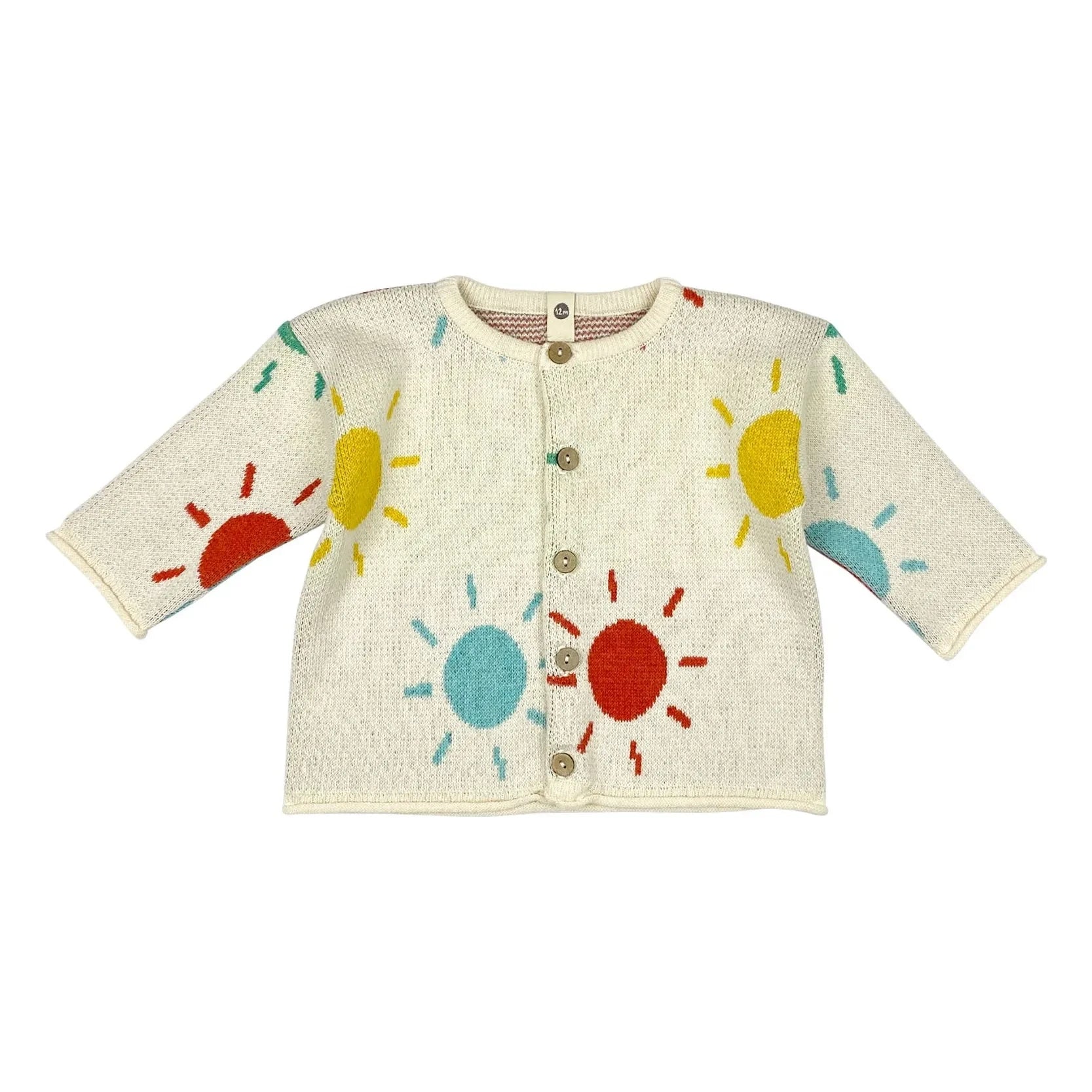 Bayiri - Sunny Bio-Baumwoll-Strickjacke | Ecru