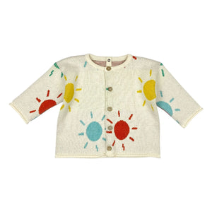 Bayiri - Sunny Bio-Baumwoll-Strickjacke | Ecru