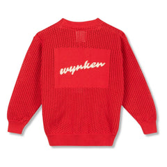 Wynken - Bio-Baumwoll-Cardigan | Rot
