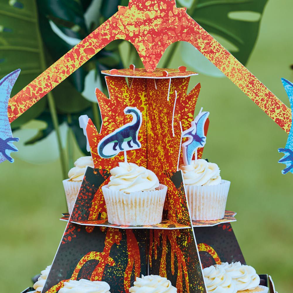 Party Pieces - Kaşif Dino 5'li Parti Mumu-Dinossi