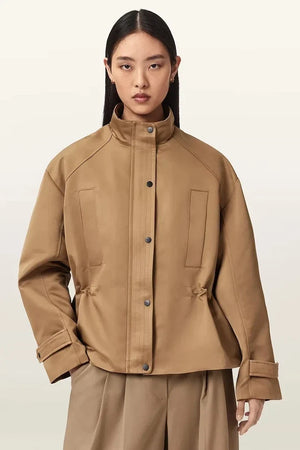 AllSaints kadın kısa ceket LUELLAH