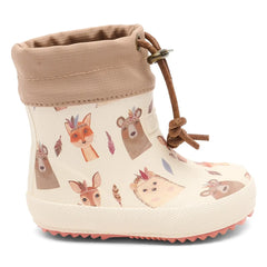 bisgaard - Thermo Regenstiefel Amis de la Forêt | Ecru