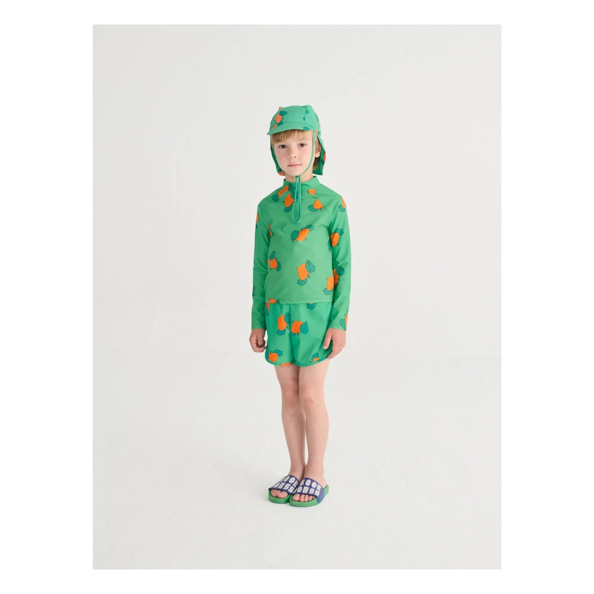 Bobo Choses - Orange Badeshorts | Grün