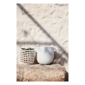 Ferm Living - Keramik Korb | Weiß