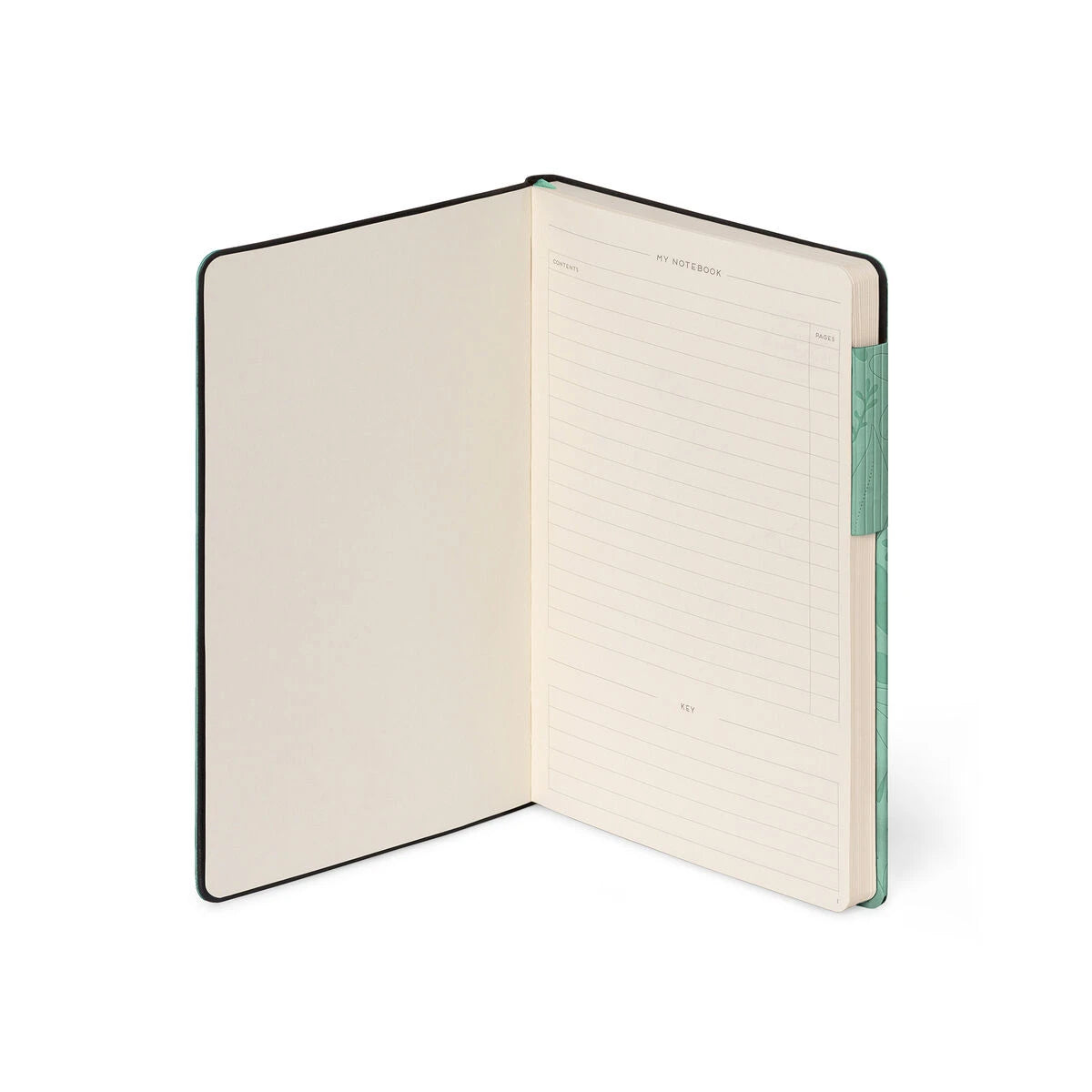 Legami - Liniertes Notizbuch mit monochromem Softcover - Botanic Garden - Mein Notizbuch