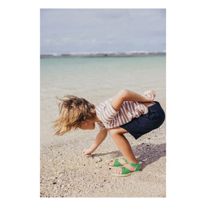 Salt-Water - Wasserdichte Surfer Ledersandalen | Meadow Green