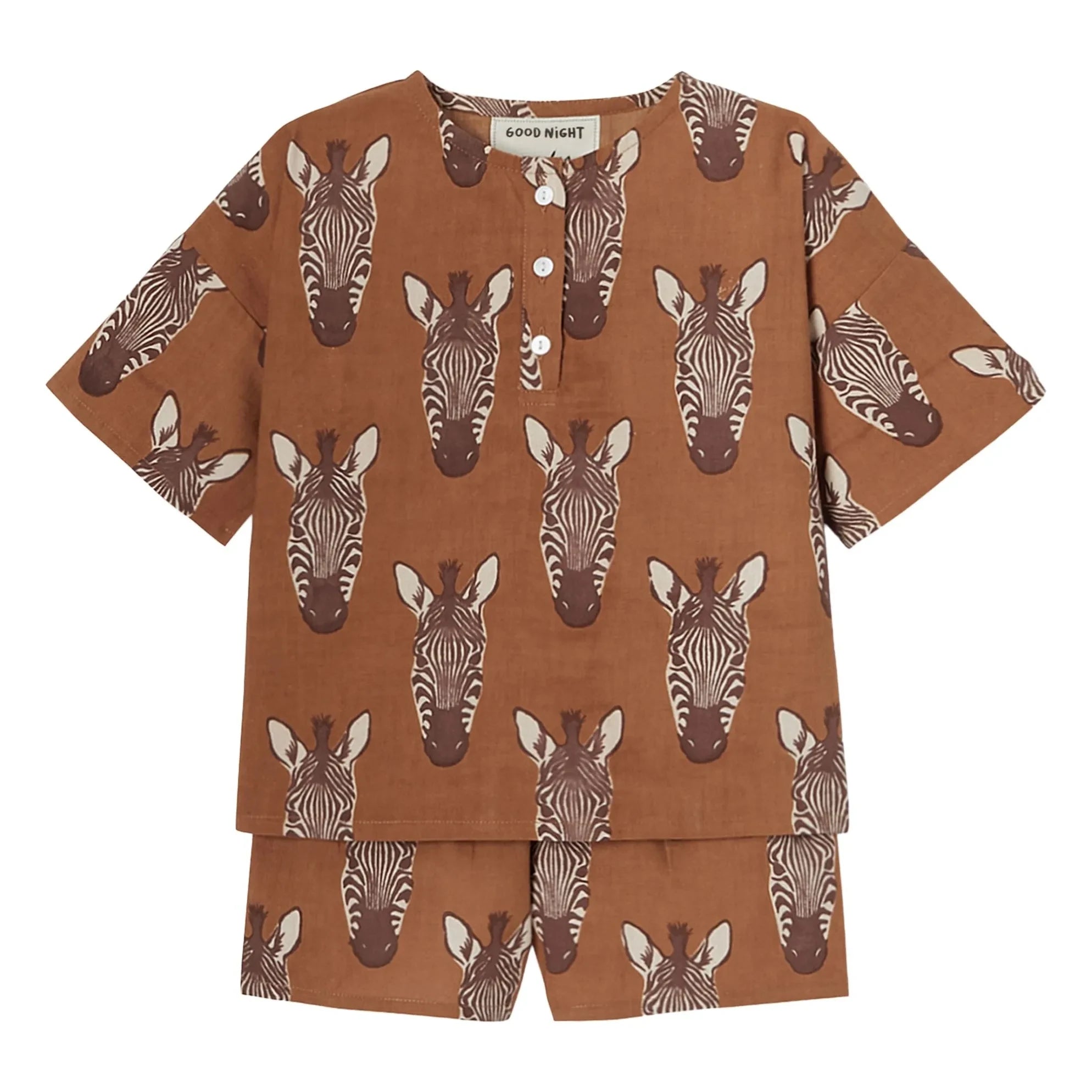 Apaches - Prial Zebra Pyjama | Braun