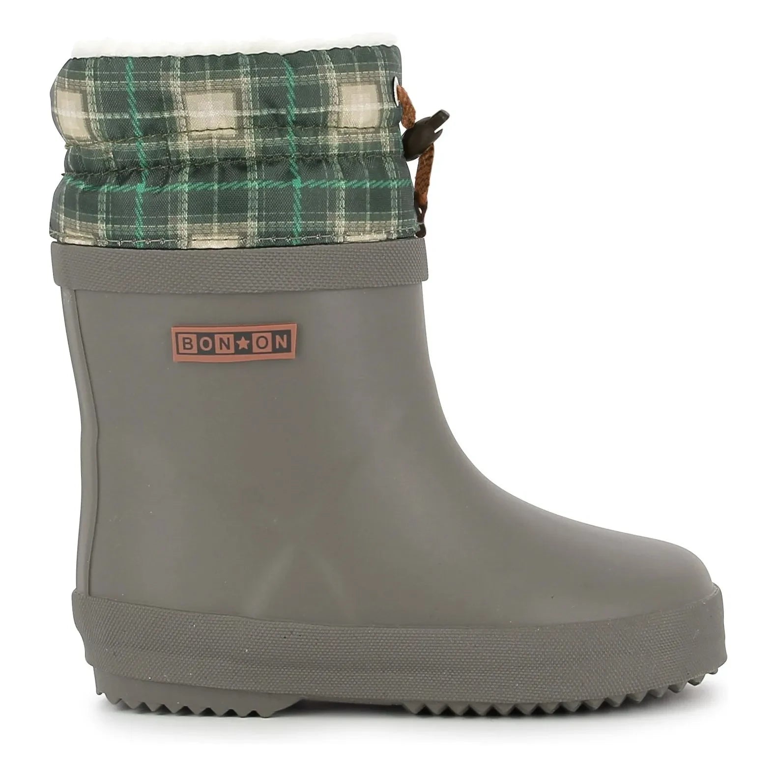 Bonton - Ploc Leder-Regenstiefel | Khaki