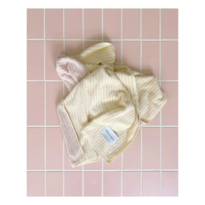 Maison Deux - Çizgili banyo havlusu | Sarı