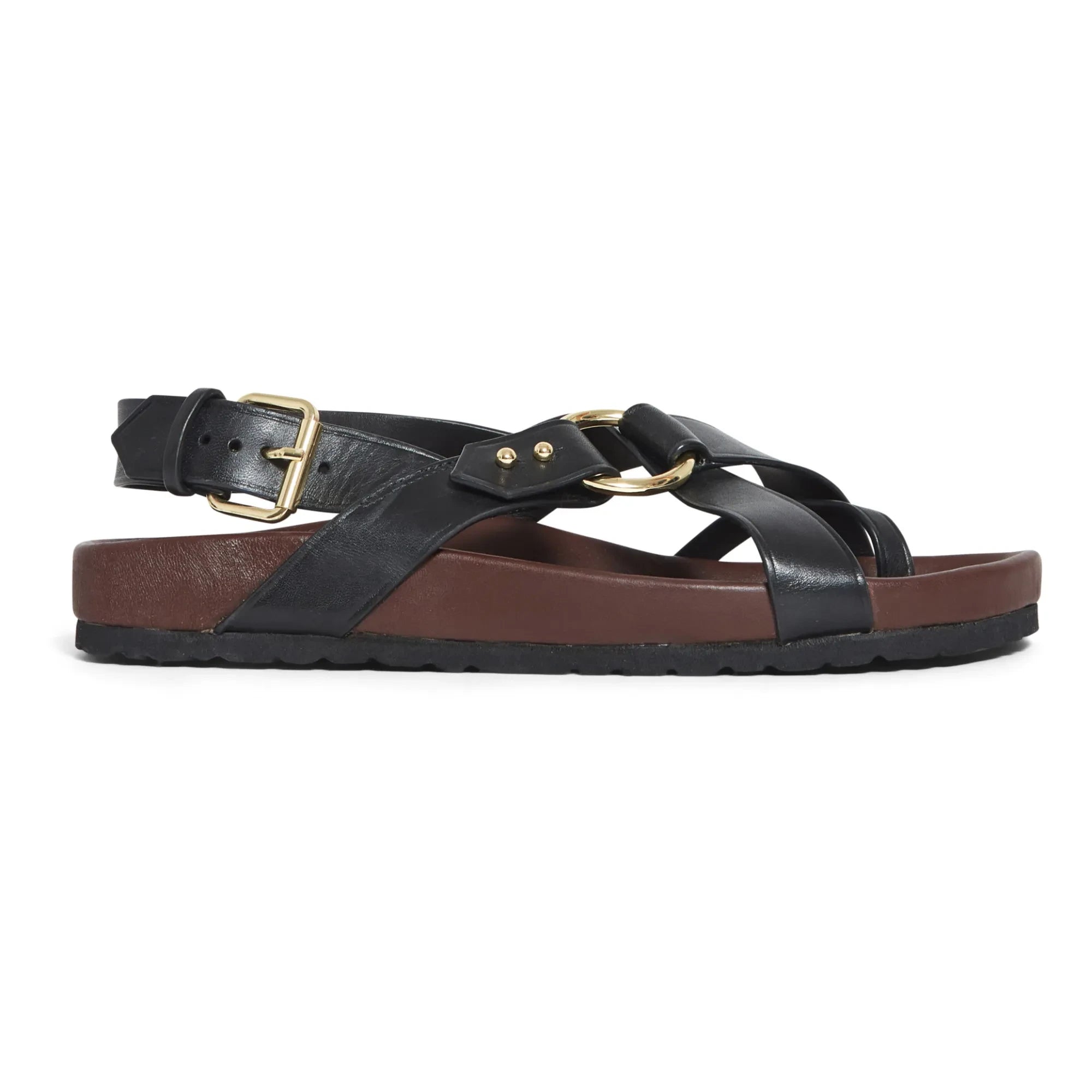 Soeur - Mexiko Ledersandalen | Schwarz