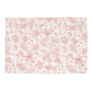 Tartine et Chocolat - Bettwäsche Toile de Jouy | Pfirsich