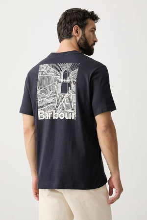 Barbour Herren Baumwoll T-Shirt MOONWELL