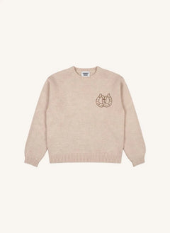 Hundred Pieces - Lacy Get Lucky Merinowollpullover | Creme