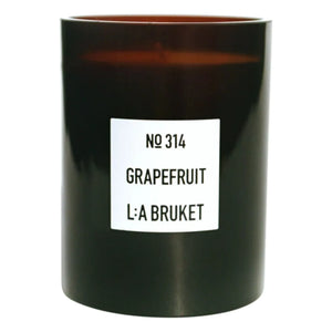 L:A BRUKET – Grapefruit-Duftkerze – 260g | Farblos