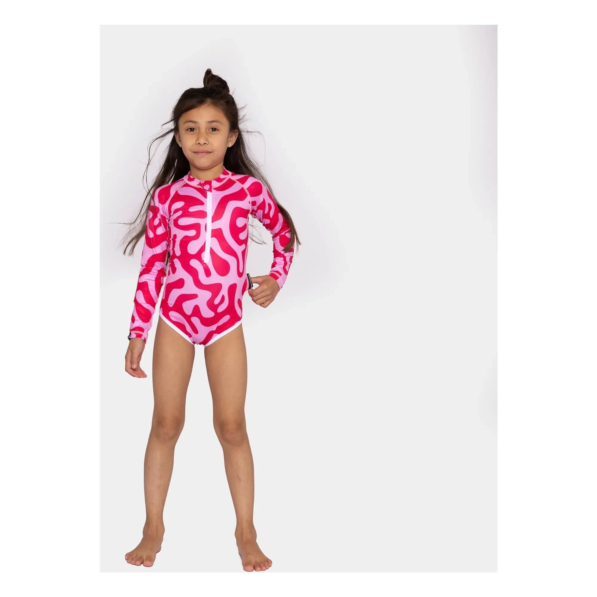 Beach & Bandits - Korallenriff UV-Schutz Badeset Recycelte Fasern | Rosa