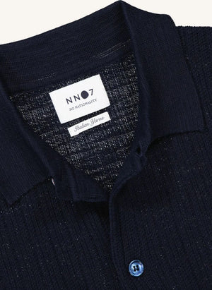 NN.07 - File Poloshirt Nolan 6577 | Marineblau