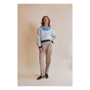 Emile et Ida - Ella Chambray Bluz | Mavi