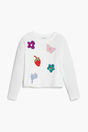 Desigual Uzun Kollu Çocuk Bluzu