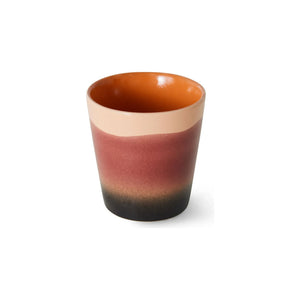 HKliving - Steinzeug-Tasse | Ziegelrot